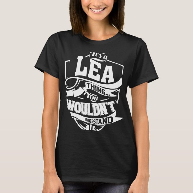 Das ist eine LEA-Sache T-Shirt (Vorderseite)