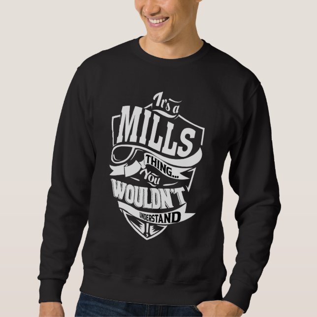 Das ist eine Meilenfrage Sweatshirt (Vorderseite)