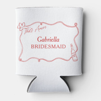Das ist eine Personalisierte italienische Bridesma Dosenkühler