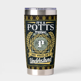 Das ist eine Potts, die man nicht verstehen konnte Thermobecher
