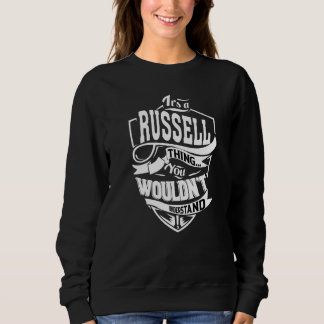Das ist eine Russell-Sache Sweatshirt