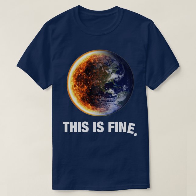 Das ist eine schöne globale Erwärmung T-Shirt (Design vorne)