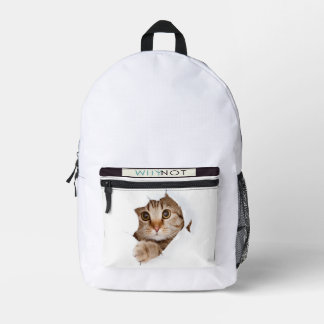 Das ist eine schöne Schultasche.................. Bedruckter Rucksack