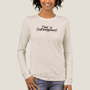 Das ist empörend lustig  Tri-Blend shirt