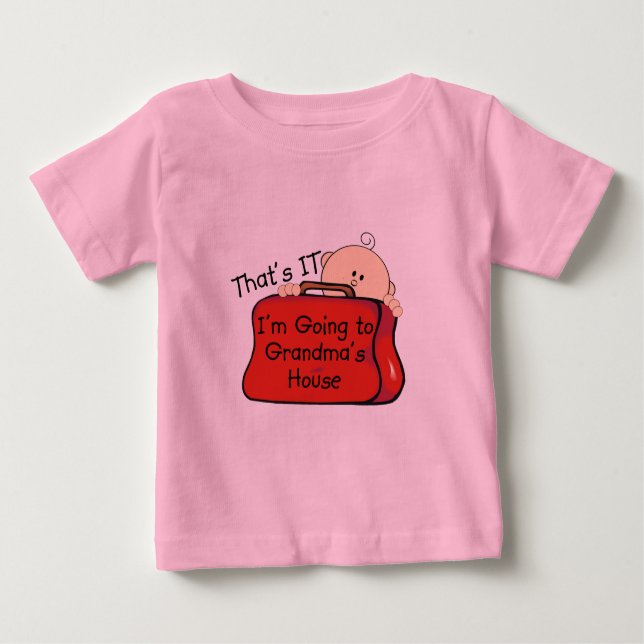 Das ist es Großmutter Baby T-shirt (Vorderseite)