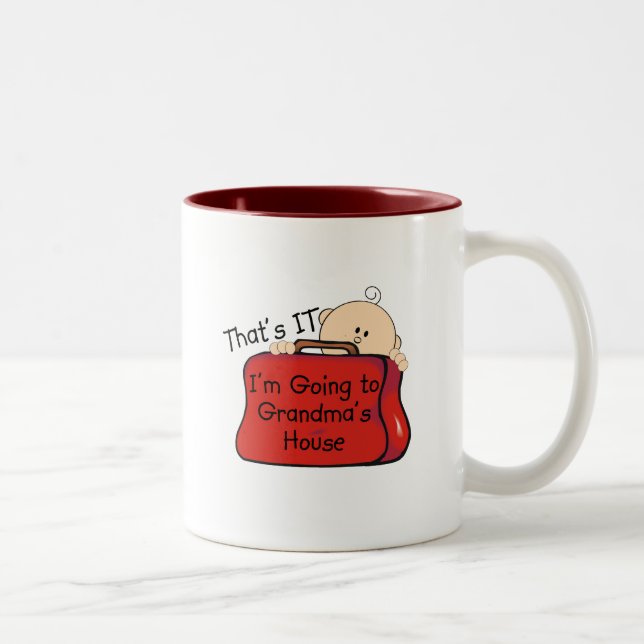Das ist es Großmutter Zweifarbige Tasse (Rechts)