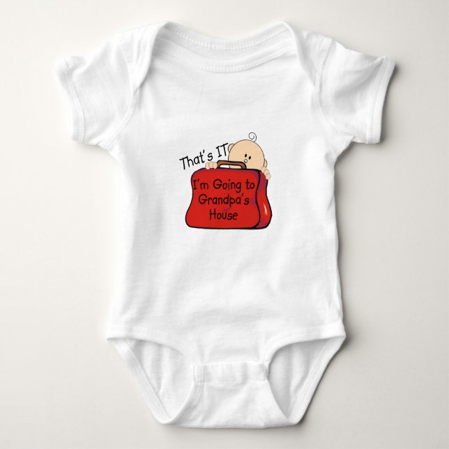 Das ist es Großvater Baby Strampler (Vorderseite)