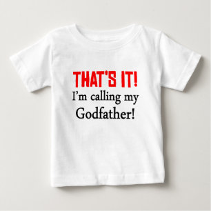 Das ist es! Ich rufe meinen Paten an Baby T-shirt