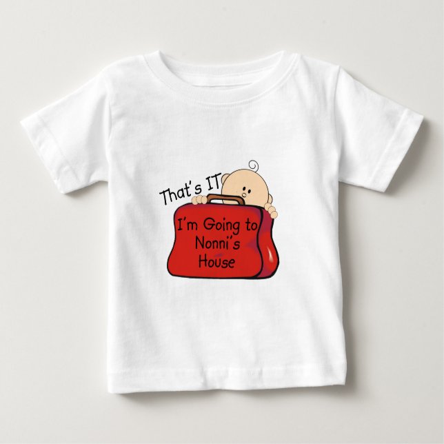 Das ist es Nonni Baby T-shirt (Vorderseite)