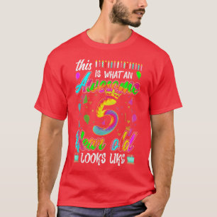 Das ist es, was ein Phantastischer 5. Geburtstag 5 T-Shirt