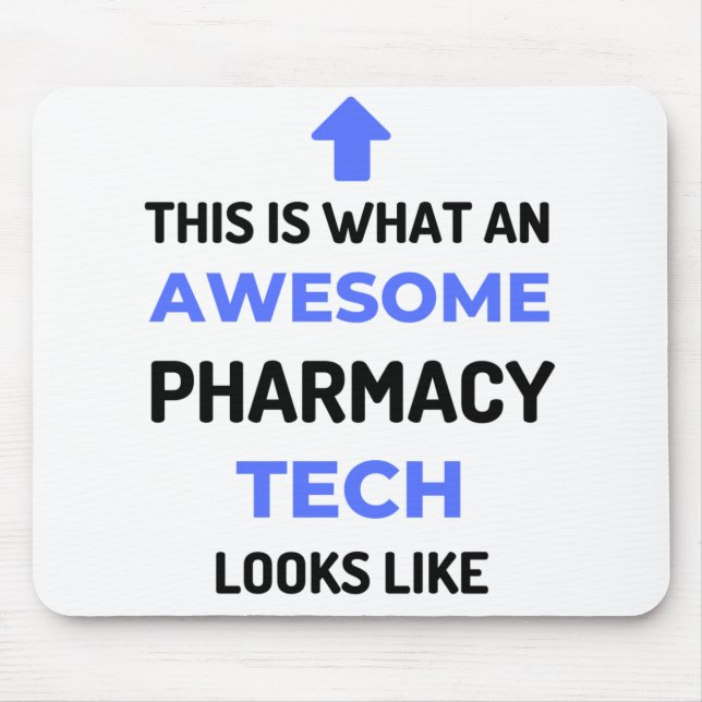 Das ist es, was eine Phantastische Pharmazie Tech  Mousepad (Vorne)