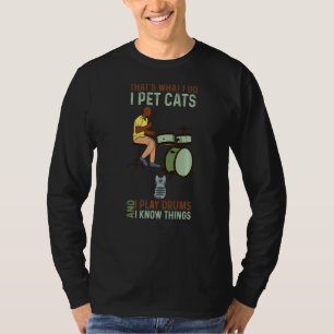Das ist es, was ich füttere, dass ich Trommeln spi T-Shirt