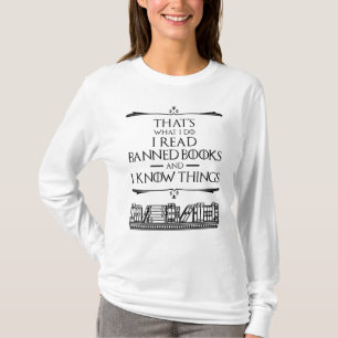 Das ist es, was ich lebe Banned Books T-Shirt