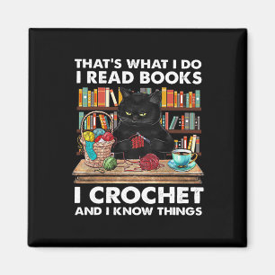 Das ist es, was ich lese Buch I Crochet und ich we Magnet