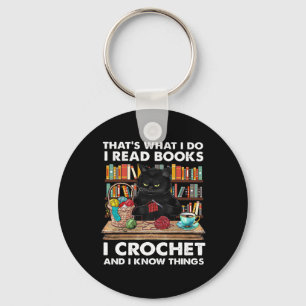 Das ist es, was ich lese Buch I Crochet und ich we Schlüsselanhänger