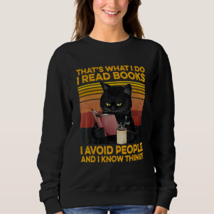 Das ist es, was ich lese Bücher, die ich meide Leu Sweatshirt