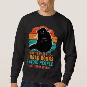 Das ist es, was ich lese Bücher, die ich meide Leu Sweatshirt