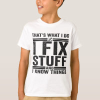 Das ist es, was ich mache, Dinge zu reparieren und