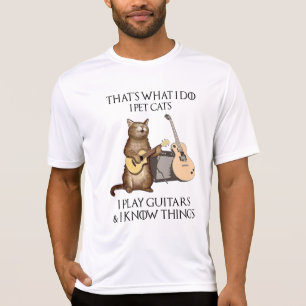 Das ist es, was ich tue, Katzen zu essen, die ich  T-Shirt