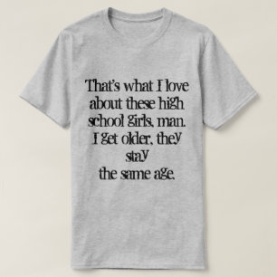 Das ist es, was ich über diese Highschool-Mädchen T-Shirt