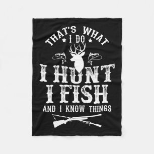 Das ist es, was ich versuche Fisch zu jagen und di Fleecedecke