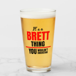 Das ist etwas Brettes, das man nicht verstehen wür Glas