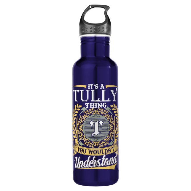 Das ist etwas, das man nicht verstehen konnte edelstahlflasche (Vorderseite)