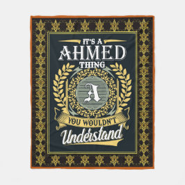 Das ist etwas, das man nicht verstehen konnte fleecedecke