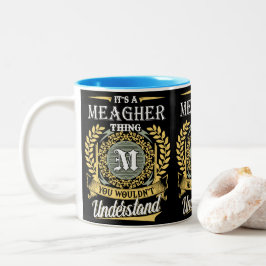 Das ist etwas, das man nicht verstehen konnte zweifarbige tasse