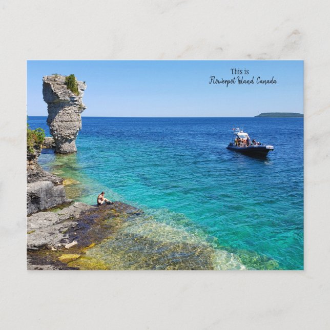 Das ist Flower pot Island, Kanada Postcard Postkarte (Vorderseite)
