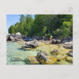 Das ist Flower pot Island, Kanada Postkarte