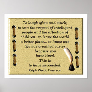 Das ist gelungen poster