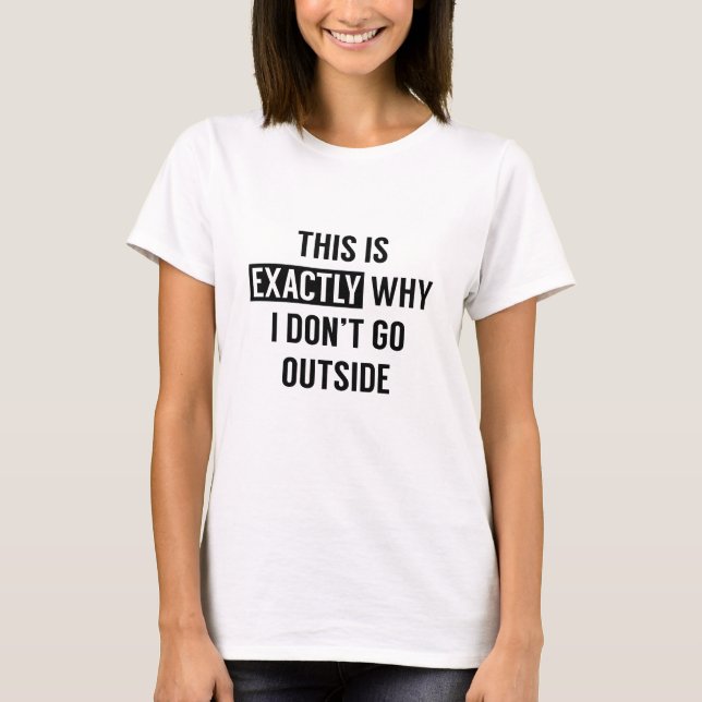 Das ist genau T-Shirt (Vorderseite)
