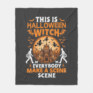 Das ist Halloween Fleecedecke