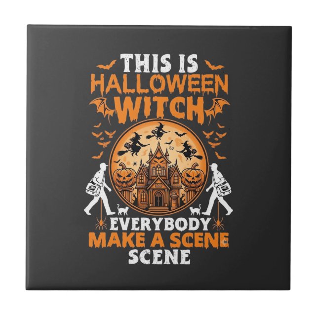 Das ist Halloween Fliese (Vorderseite)