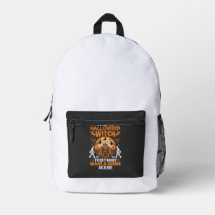 Das ist Halloween Hexe Jeder Macht Eine Szene Pos Bedruckter Rucksack