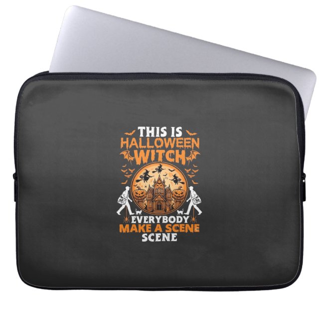 Das ist Halloween Laptopschutzhülle (Vorderseite)