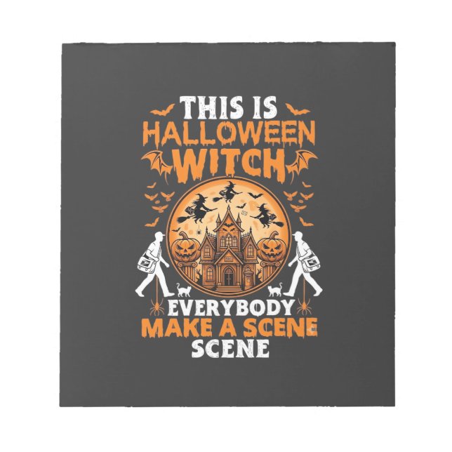 Das ist Halloween Notizblock (Vorderseite)