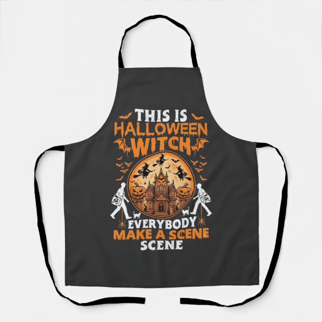 Das ist Halloween Schürze (Vorderseite)