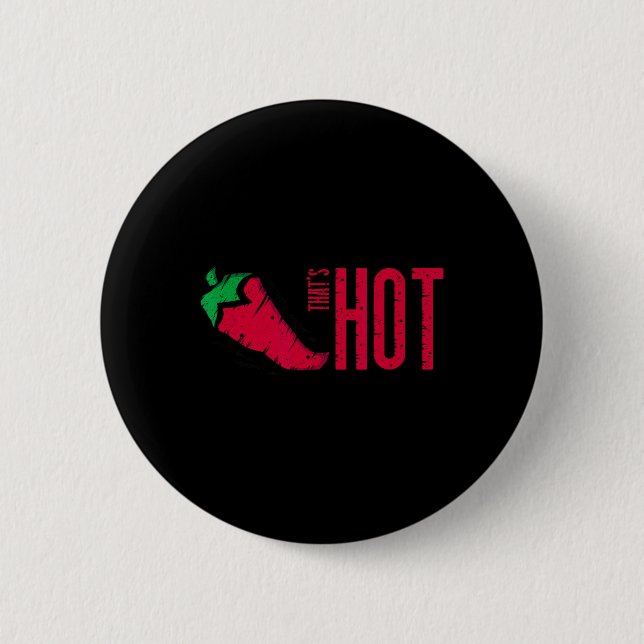 Das ist Hot Red Chili Pepper Button (Vorderseite)
