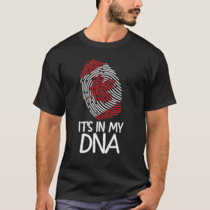 Das ist in meinem DNA-Fingerabdruck der kanadische T-Shirt