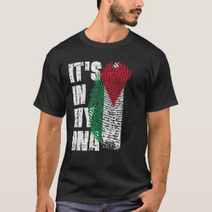 Das ist in meiner DNA-Jordan-Flagge jordanisch T-Shirt