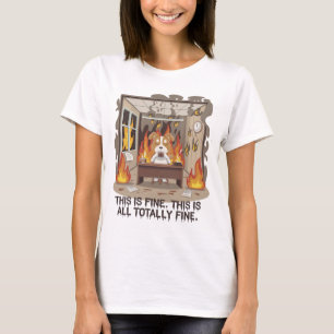 Das ist in Ordnung. Das ist alles ganz schöner T - T-Shirt
