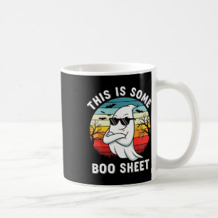 Das ist irgendwie ein Gespenst Halloween Retro Lus Kaffeetasse