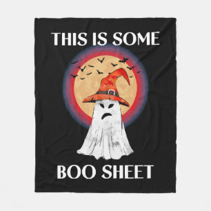 Das ist irgendwie ein gruseliger Halloween-Geist L Fleecedecke