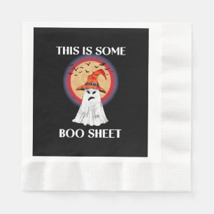 Das ist irgendwie ein gruseliger Halloween-Geist L Serviette