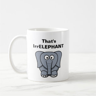 Das ist IrrELEPHANT Kaffeetasse