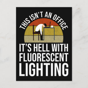 Das ist kein Büro - es ist heilig Postkarte