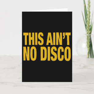 Das ist kein Disco-Spaß Halloween Weihnachten Grap Karte