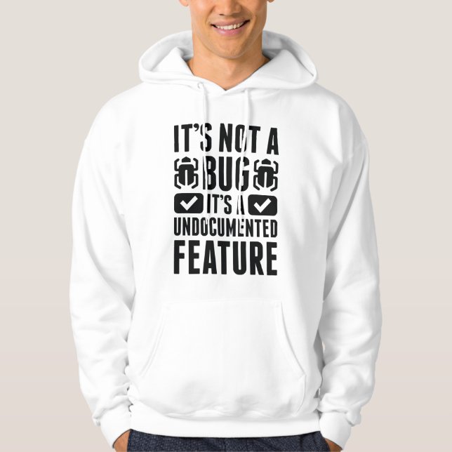Das ist kein Fehler Hoodie (Vorderseite)